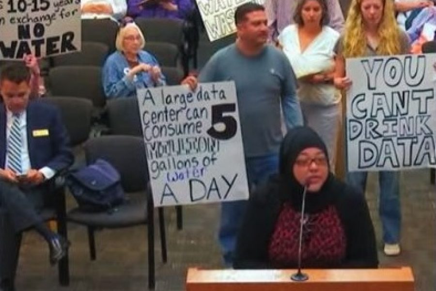 banner for action network - 2 Southern Communities Clean Water Fight; Data Center Threats