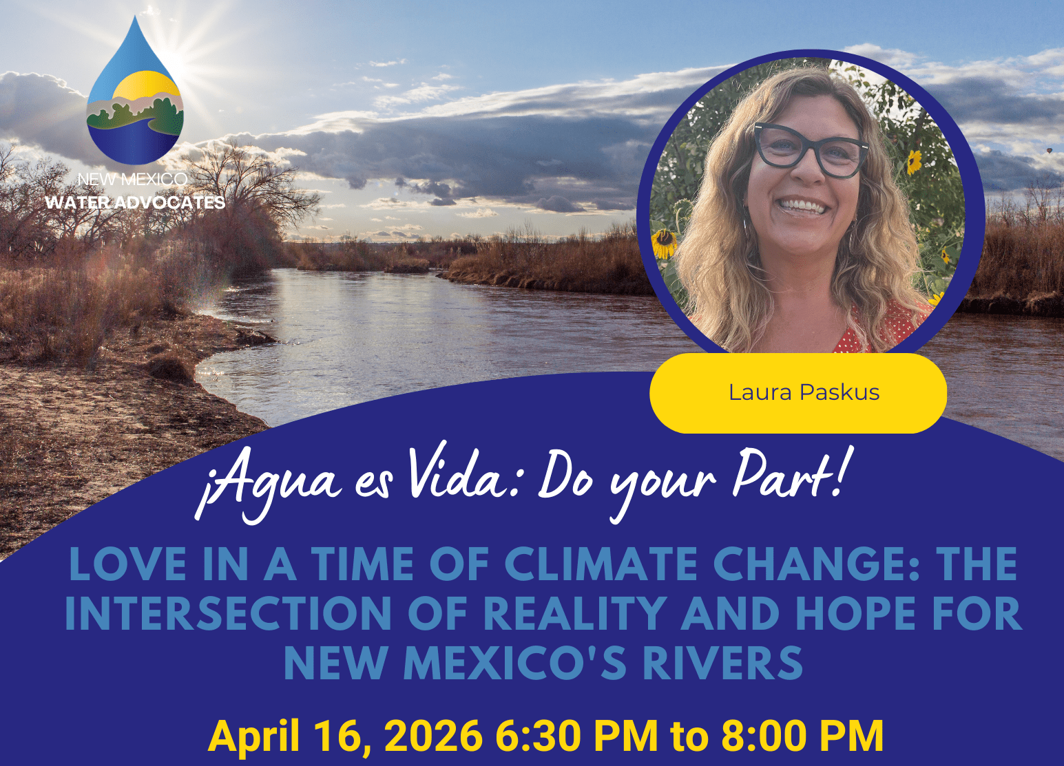 April 2026 Speakers Series Flyer
