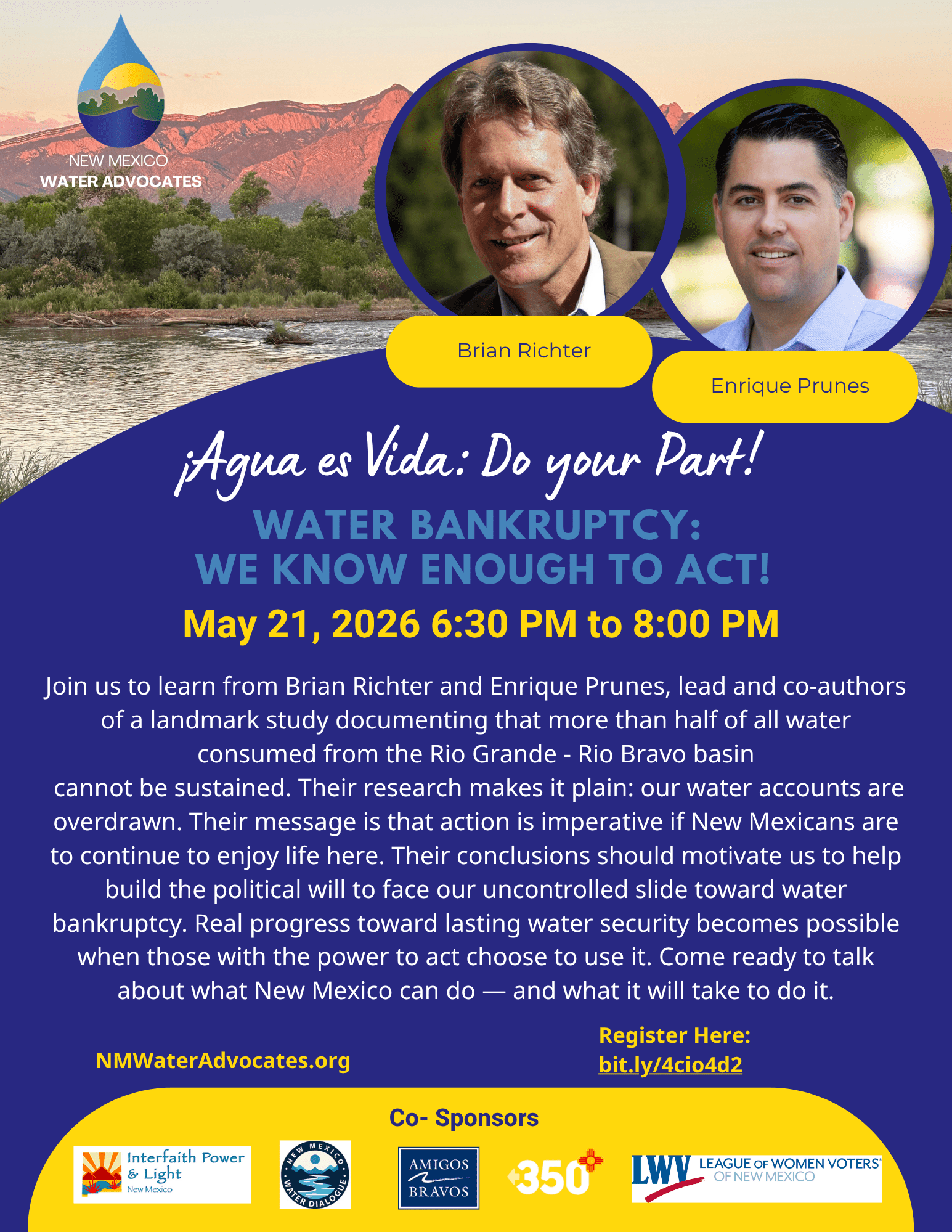 May 2026 Speakers Series Flyer May 2026 Speakers Series Flyer