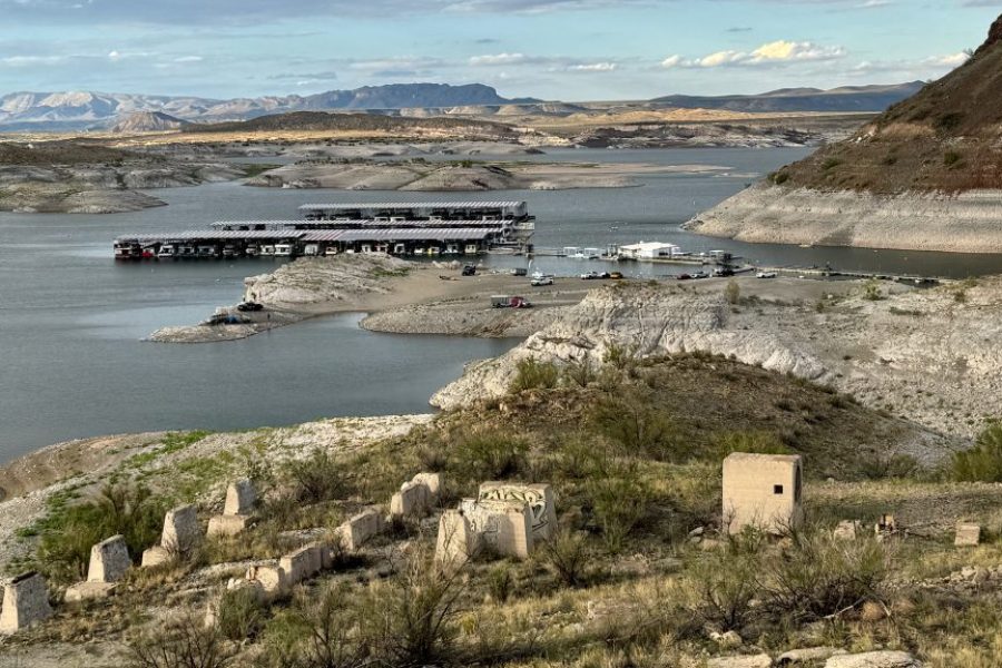 EBR once-drowned foundations & marina at 4% full Compliance is the only “Certainty” the Lower Rio Grande Settlement Provides
