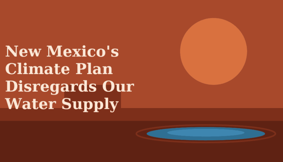 Sun baking NM water graphic