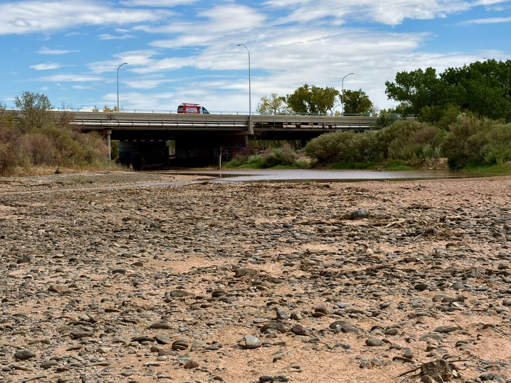 Rio Grande at Bernalillo 8-13-26